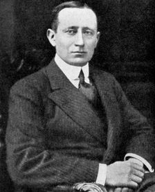 Guglielmo Marconi, Italian inventor, c1920