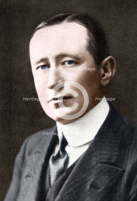 Guglielmo Marconi, Italian physicist and inventor, 1926. Artist: Unknown