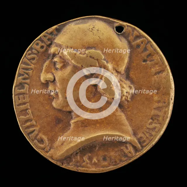 Guglielmo Batonatti [obverse], c. 1480/1486. Creator: Niccolo Fiorentino.
