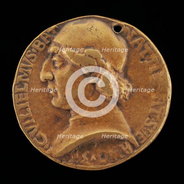 Guglielmo Batonatti [obverse], c. 1480/1486. Creator: Niccolo Fiorentino.