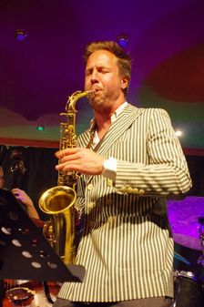 Guido Spannocchi, Guido Spannocchi Quartet, Verdict Jazz Club, Brighton, East Sussex, Sept 2023. Creator: Brian O'Connor