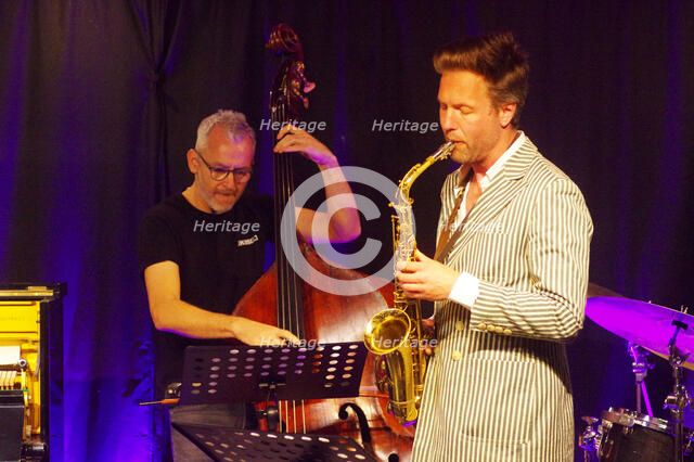 Guido Spannocchi Quartet, Verdict Jazz Club, Brighton, East Sussex, Sept 2023. Creator: Brian O'Connor.