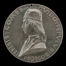 Guido Pepoli, 1449-1505, Noble of Bologna [obverse], c. 1485/1486. Creator: Sperandio Savelli