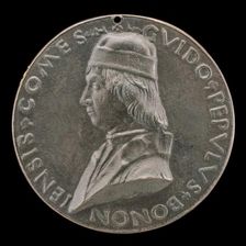 Guido Pepoli, 1449-1505, Noble of Bologna [obverse], c. 1485/1486. Creator: Sperandio Savelli