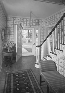 Guido R. Rahr, residence in Manitowoc, Wisconsin, 1945. Creator: Gottscho-Schleisner, Inc