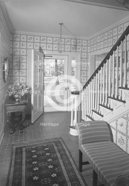 Guido R. Rahr, residence in Manitowoc, Wisconsin, 1945. Creator: Gottscho-Schleisner, Inc.