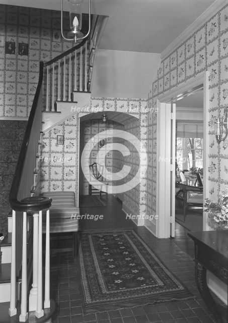Guido R. Rahr, residence in Manitowoc, Wisconsin, 1945. Creator: Gottscho-Schleisner, Inc.