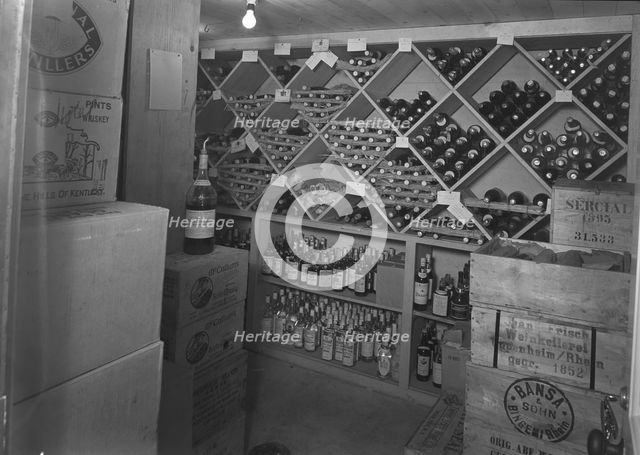 Guido R. Rahr, residence in Manitowoc, Wisconsin, 1945. Creator: Gottscho-Schleisner, Inc.