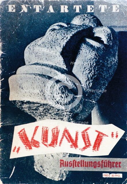 Guide to the exhibition Degenerate Art, 1937-1938.