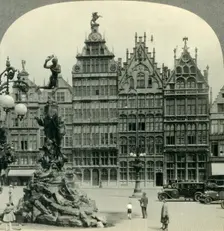 Guild House on the Grande Place, Antwerp, Belgium c1930s. Creator: Unknown