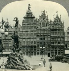 Guild House on the Grande Place, Antwerp, Belgium c1930s. Creator: Unknown