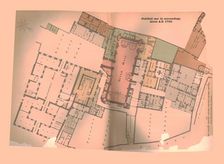 Guild Hall ( City of London) Plan, c1750, (1886)
