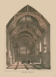 Guild Hall Interior, 1886