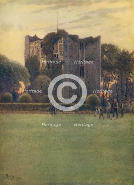 'Guildford Castle', 1911, (1914). Artist: James S Ogilvy.