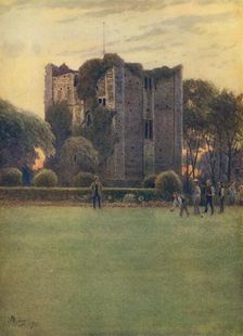 Guildford Castle 1911, (1914). Artist: James S Ogilvy