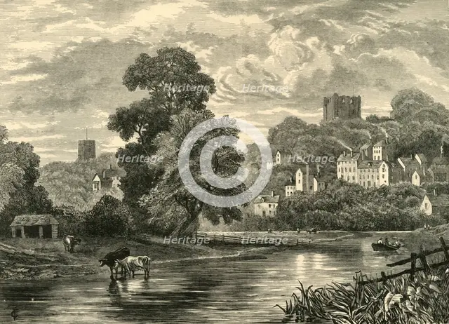 'Guildford. From the River', 1898. Creator: Unknown.