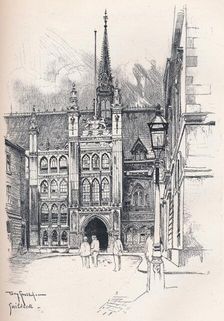 Guildhall c1902. Artist: Tony Grubhofer