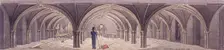 Guildhall Crypt, London, 1821. Artist: Robert Blemmell Schnebbelie