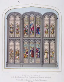 Guildhall Library, London, 1872. Artist: R Canton