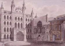 Guildhall, London, 1727. Artist: Anon