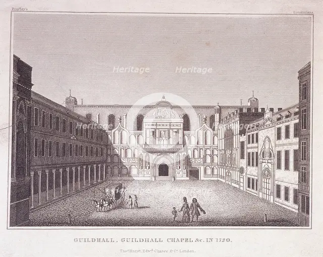 Guildhall, London, 1788. Artist: Robert Blemmell Schnebbelie