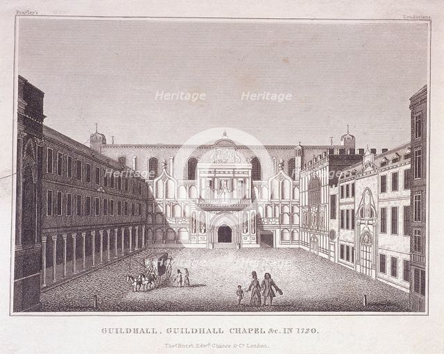 Guildhall, London, 1788. Artist: Robert Blemmell Schnebbelie