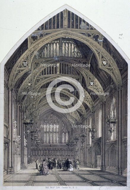 Guildhall, London, c1870. Artist: Kell Brothers