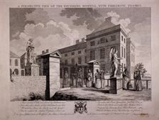 Guilford Street, St Pancras, London, 1749. Artist: Michael Angelo Rooker