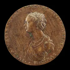 Guilia Orsini, 1537-1598, Wife of Baldossare Rangoni c. 1554 [obverse], 1554. Creator: Master IAC. URB.
