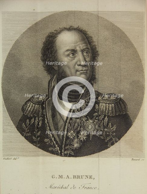 Guillaume Marie-Anne Brune (1763-1815), 1800s.