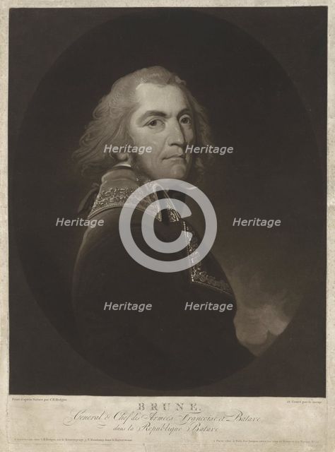 Guillaume Marie-Anne Brune (1763-1815), c. 1800.