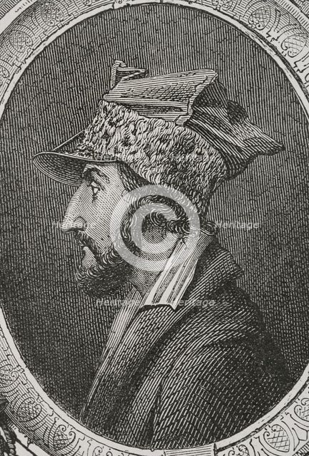 Guillaume André Villoteau, (1759-1839), French musician and musicologist, 1879. Creator: Unknown.