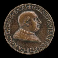 Guillaume d'Estouteville, c1412-1483, Cardinal 1439, Archbishop of Rouen 1453..., 1461. Creator: Cristoforo di Geremia