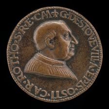 Guillaume d'Estouteville, c1412-1483, Cardinal 1439, Archbishop of Rouen 1453..., 1461. Creator: Cristoforo di Geremia