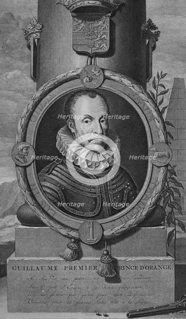'Guillaume Premier Prince D'Orange', (late 17th-early 18th century). Creator: Gerald Valck.