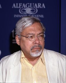 Guillermo Cabrera Infante (1929-2005), Cuban writer, portrait 1998