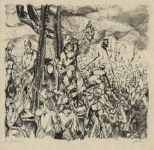 Guillotine, 1927. Creator: Konstantin Bauer