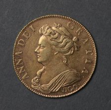 Guinea (obverse), 1703. Creator: Unknown