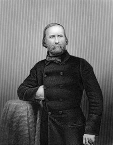 Guiseppe Garibaldi, Italian patriot, 1860
