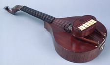 Guitar, 18th century. Creator: Unknown