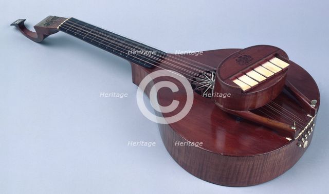 Guitar, 18th century. Creator: Unknown.