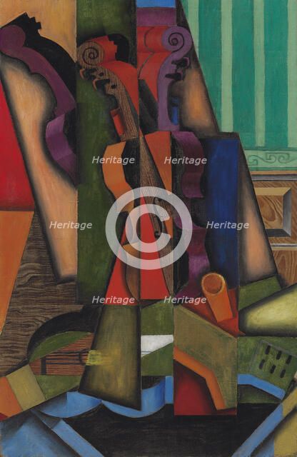 Guitar and Violin, 1913. Artist: Gris, Juan (1887-1927)
