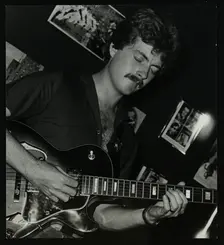 Guitarist Martin Taylor playing at the Middlesex and Herts Country Club, Harrow Weald, London, 1981. Creator: Denis Williams