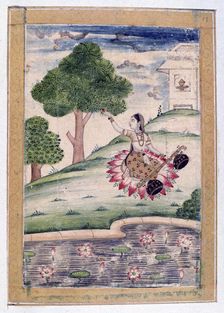 Gujari Ragini, Ragamala Album, School of Rajasthan, 19th century