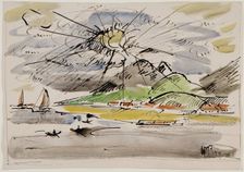 Gulf of Aden, 1914. Creator: Max Pechstein