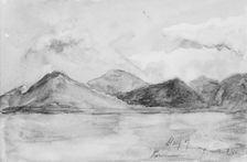 Gulf of Corinth (from Sketchbook), 1904. Creator: Mary Newbold Sargent