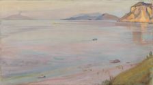 Gulf of Naples, 1905. Creator: Magnus Enckell