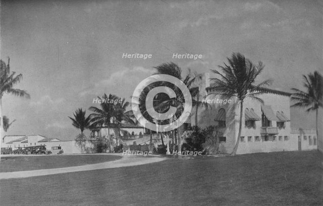 Gulf Stream Golf Club, Palm Beach, Florida, 1925. Artist: Unknown.