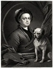 Gulielmus Hogarth 19th century. Artist: James Mollison