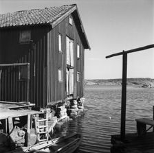 Gullholmen Bohuslan, Sweden, 1958. Creator: Unknown